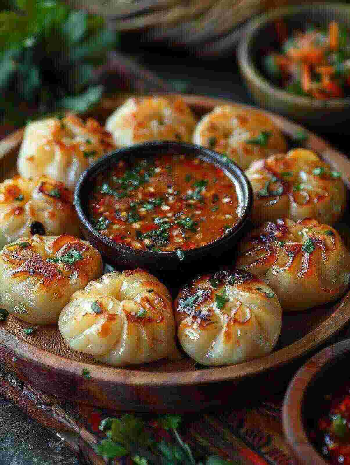Veg Chilly Momo