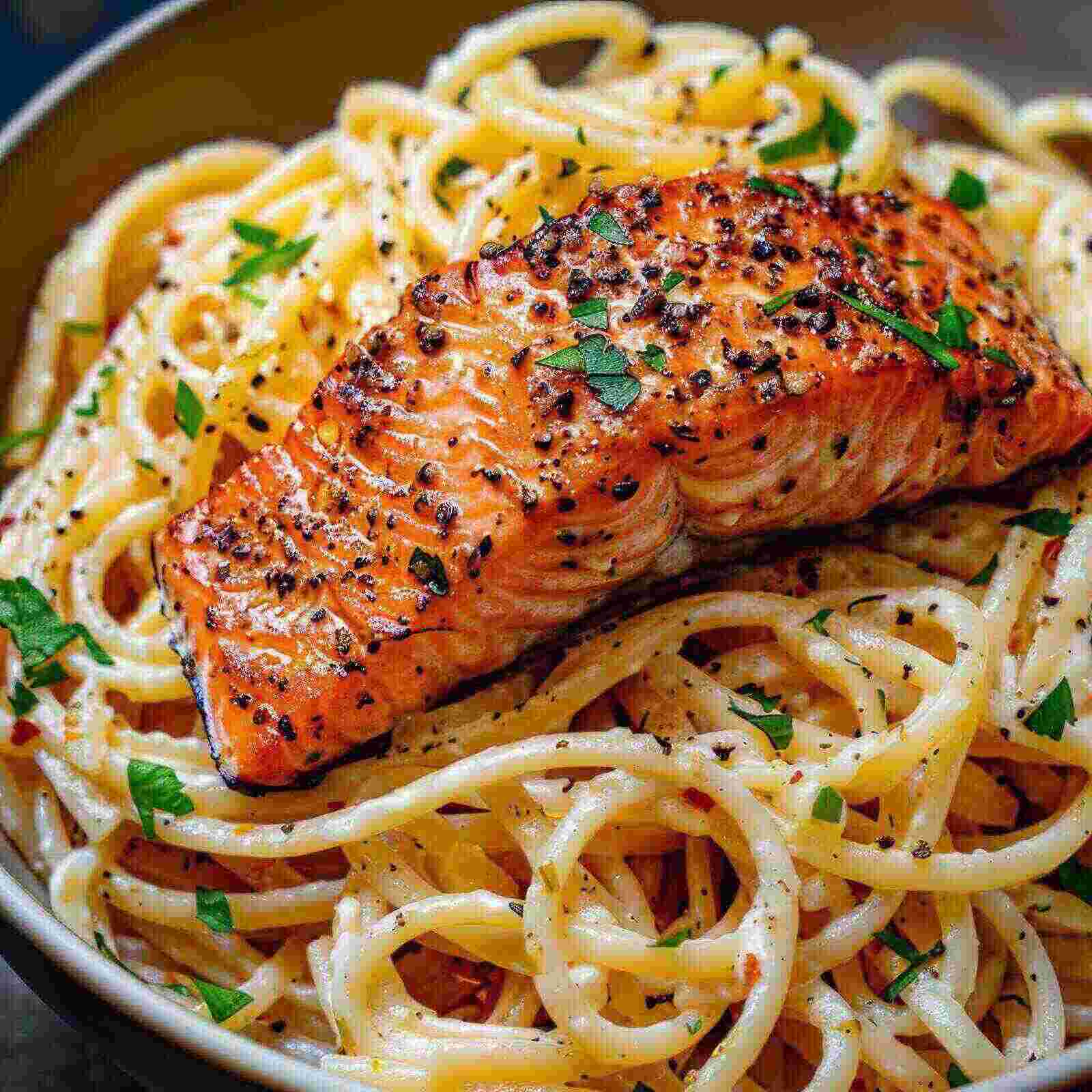Salmon Chowmein