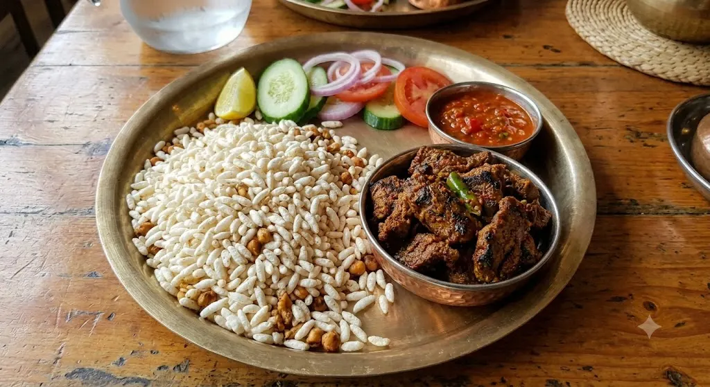 Goat Choila Set