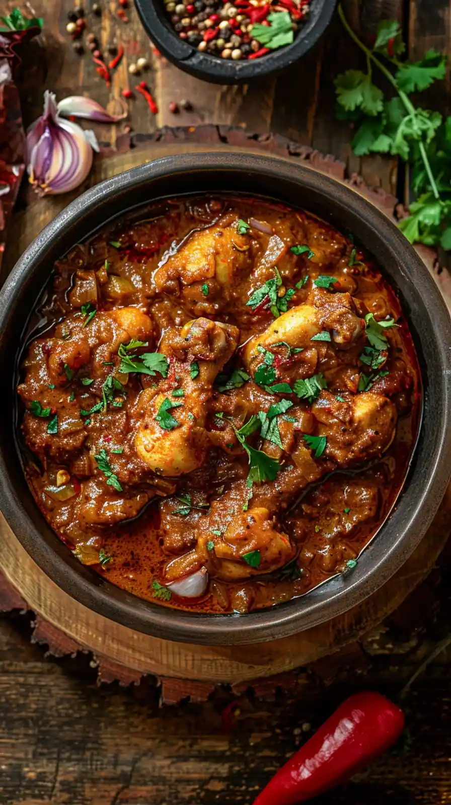 Saag Prawn Curry